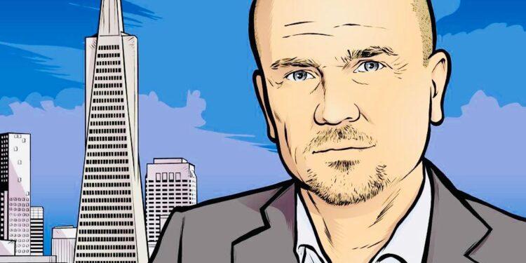 Thomas Oliver Müller formte die Deutsche Finance zum starken Konzern 1 Thomas Oliver Müller, CEO der Deutschen Finance, in seinem Büro bei der Entwicklung von Konzernstrategien